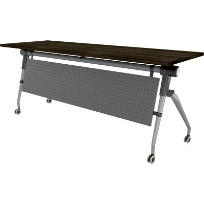 Table-Tucana Premium Flip Top, 72"W X 24"D Grey Dusk - TU-98B-2472TBL-GD