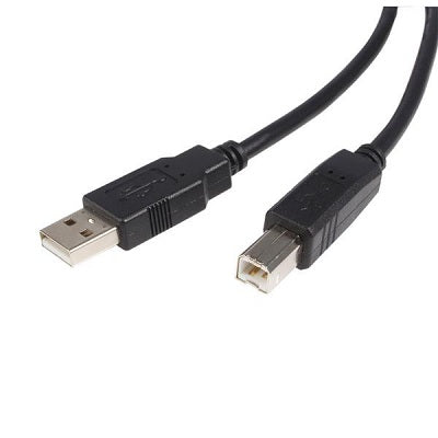 Usb Cable-Startech M/M 10Ft Black - USB2HAB10
