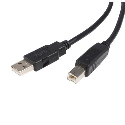 Usb Cable-Startech M/M 6Ft Black - USB2HAB6