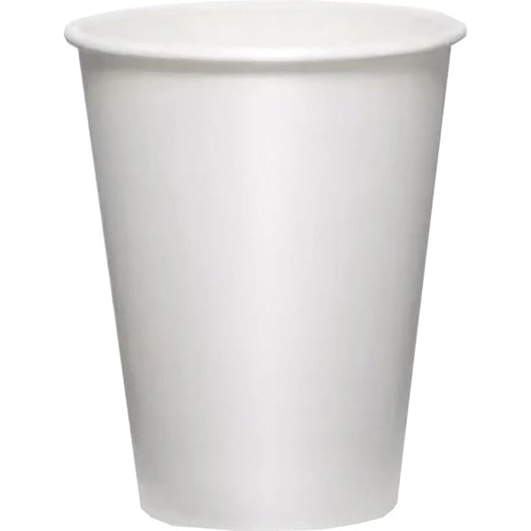 Cups-Victoria Bay Single Wall Hot 12Oz. Paper, White 1000/Ct - VBCLHP12W