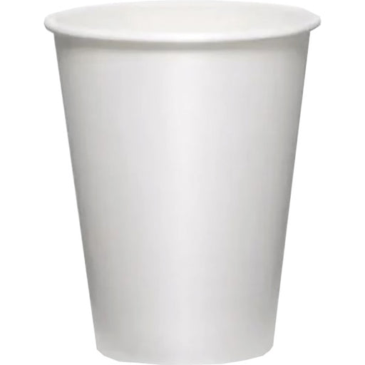 Cups-Victoria Bay Single Wall Hot 12Oz. Paper, White 1000/Ct - VBCLHP12W
