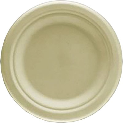 Plates-Victoria Bay, 6" Plant Fiber Brown, 125/Pk - VBFP6N