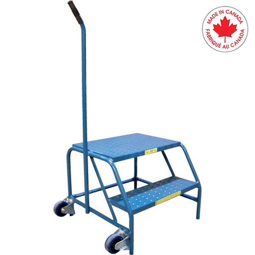 Rolling Ladder-Tilt-N-Roll 2 Step 22"W - VC336