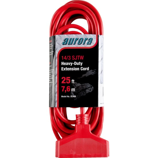 Extension Cord-Outdoor Vinyl Triple Tap Hd 25' - XC488