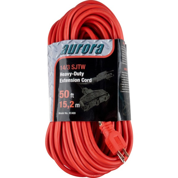 Extension Cord-Outdoor Vinyl Triple Tap Hd 50' - XC489