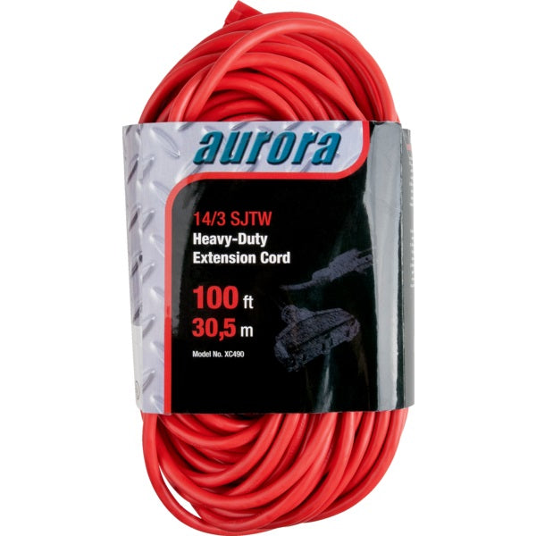 Extension Cord-Outdoor Vinyl Triple Tap Hd 100' - XC490