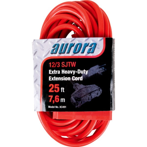 Extension Cord-Outdoor Vinyl Triple Tap Xhd 25' - XC491