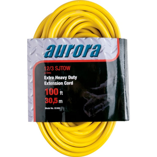 Extension Cord-Outdoor X-Hd Lite End 100' 12/3 Triple - XC499