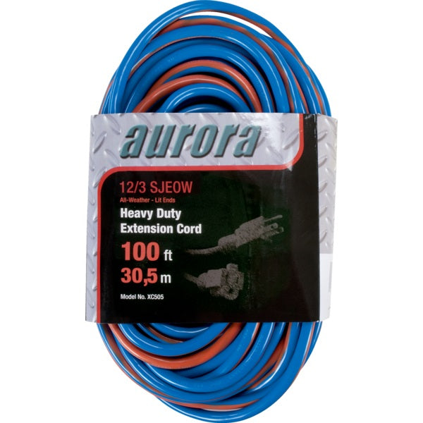 Extension Cord-All Weather Lite 100' 12/3 Single - XC505