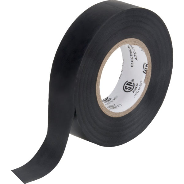 Tape-Electrical, 3/4" X 60' Black - XE890