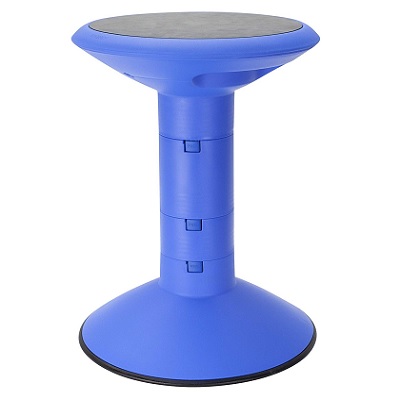 Wobble Chair, Adjustable 12-18" Blue