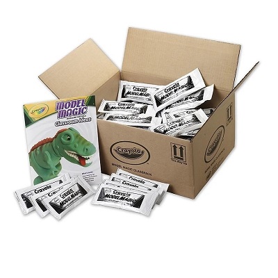 Modelling Clay-Model Magic Classpack, White 75/Box