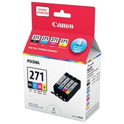 Inkjet Cartridge-Canon Cli-271 Black/Colours Combo