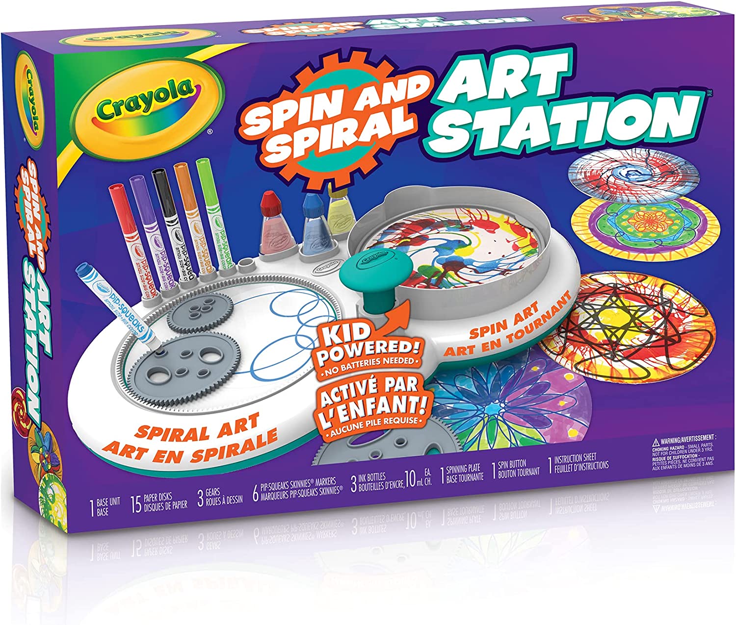 Crayola Spin & Spiral Art Station