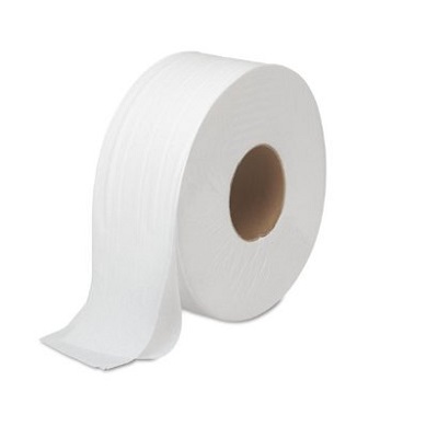 Toilet Paper-2-Ply Jumbo 1000' Metro White