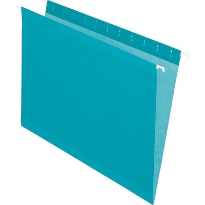 Folder-Hanging, Reversaflex, Legal, Teal,25/pk