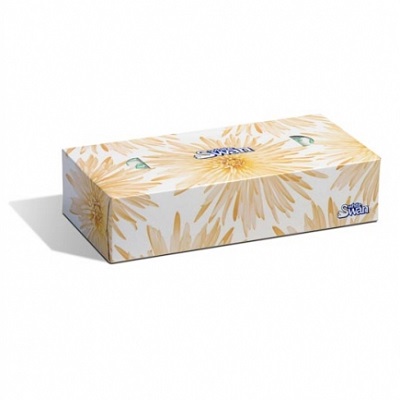 Facial Tissue-2-Ply 100 Sheets,White Swan,9/pk