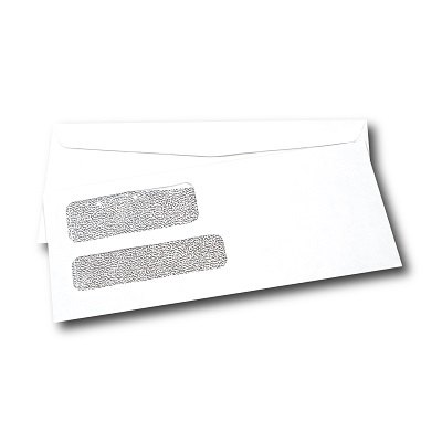 Envelope-#9 Double Window, Security, 500/Box