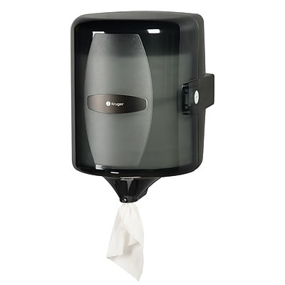 Paper Towel Dispenser-Noir Center-Pull, Smoke