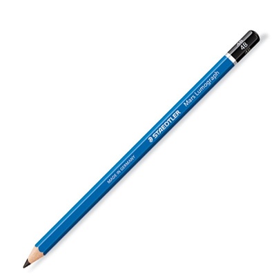 Pencil-Drawing Mars Lumograph, 4B,12/pk