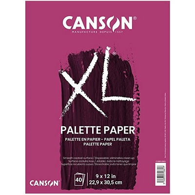 Palette Pad-Foundation Tear-Off 9X12, 40 Sheet