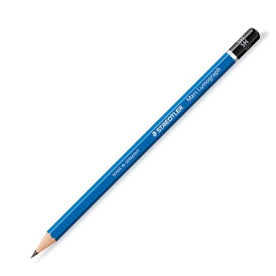 Pencil-Drawing Mars Lumograph, 5H,12/pk