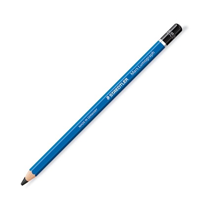 Pencil-Drawing Mars Lumograph, 7B,12/pk