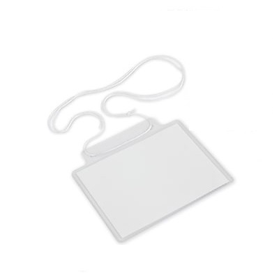 Badge Holder-Pocket With String, 3X4" 10/Pack