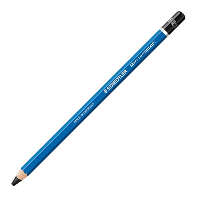 Pencil-Drawing Mars Lumograph, 8B,12/pk