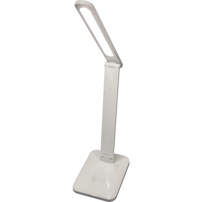 Lamp-Desk Multi-Angle With Wireless Charging, White