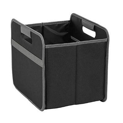 Storage Bin-Single Compartment, Collapsible, Black