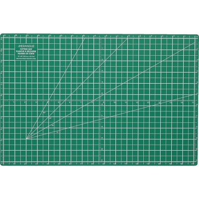 Cutting Mat-Merangue, 12" X 18" Self Healing, Green