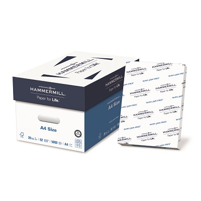 Paper-Hammermill A4 20Lb. 92 Bright