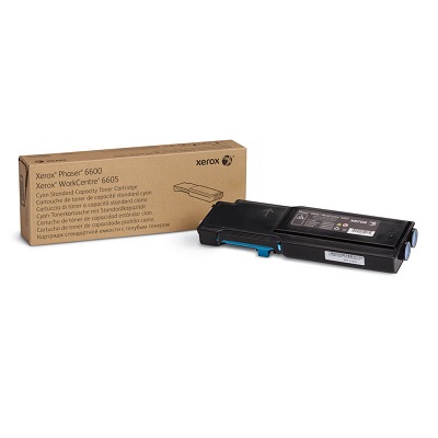Laser Toner-Xerox Phaser 6600/6605 Cyan