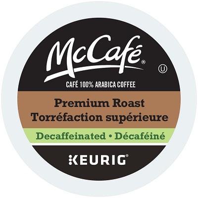 Coffee-K Cup Mccafe Premium Roast Decaf 12/Bx