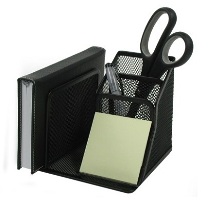 Desk Organizer-Mesh Black