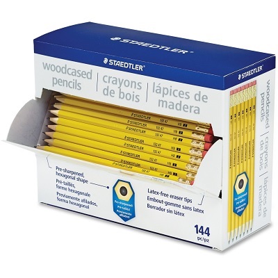 Pencil-Staedtler Class Pack Woodcase No.2 Hb, 144/Box
