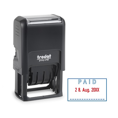 Dater-Printy, Paid -4750/L2 64298