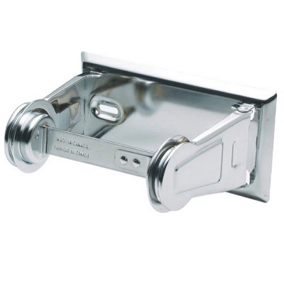 Toilet Paper Dispenser-Frost Single Roll, Chrome