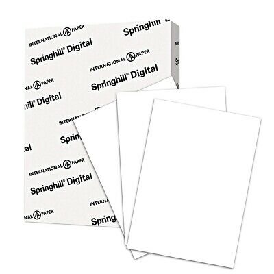 Paper-Springhill Digital Index 110# 8.5X11 92B White