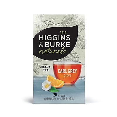 Tea Bags-Higgins & Burke Naturals, Earl Grey Grove (30371)