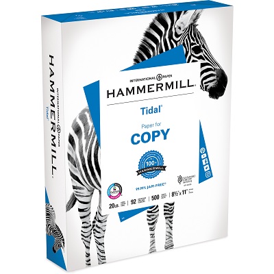 Paper-Hammermill Tidal Mp Letter 20Lb 92Bright
