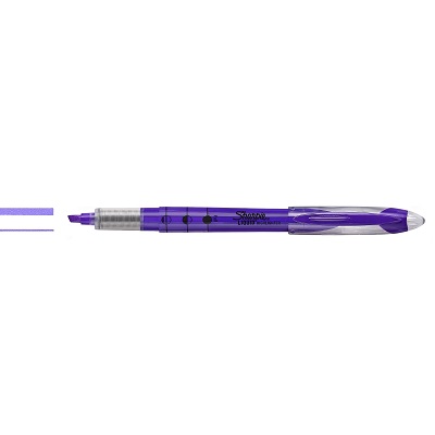 Highlighter-Sharpie Liquid, Fluorescent Purple,12/pk