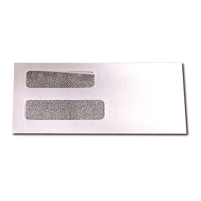 Envelope-#8 Double Window, Security, Redi-Seal, 500/Box
