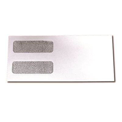 Envelope-#9 Double Window, Security, Accounting, 100/Pk