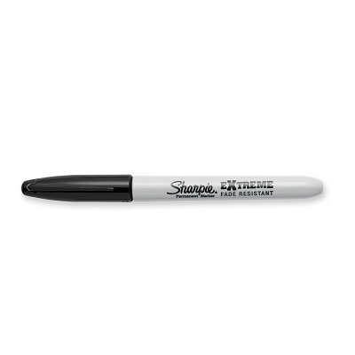 Marker-Permanent, Sharpie, Extreme Fine, Black,12/pk