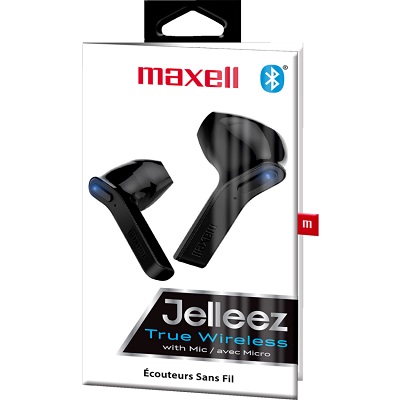 Ear Buds-Wireless Bluetooth, Jelleez True, Black