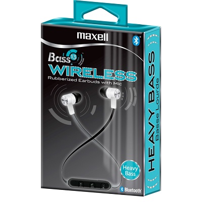 Ear Buds-Wireless Bluetooth, Bass 13 White