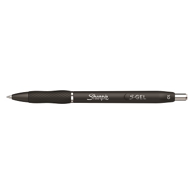 Pen-Retractable, Sharpie S-Gel, 1.0Mm Black,12/pk
