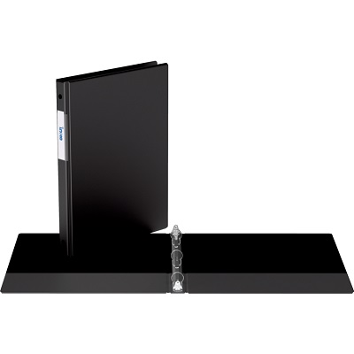 Binder-Essential 2300 5/8" Round Ring, Black